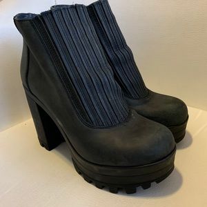 Topshop platform boots
